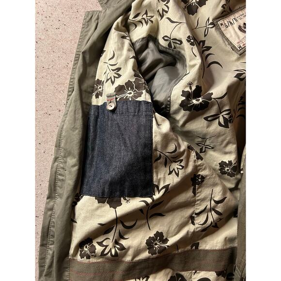 Angelo Litrico Military Style Jacket Green XXL - Picture 8 of 10